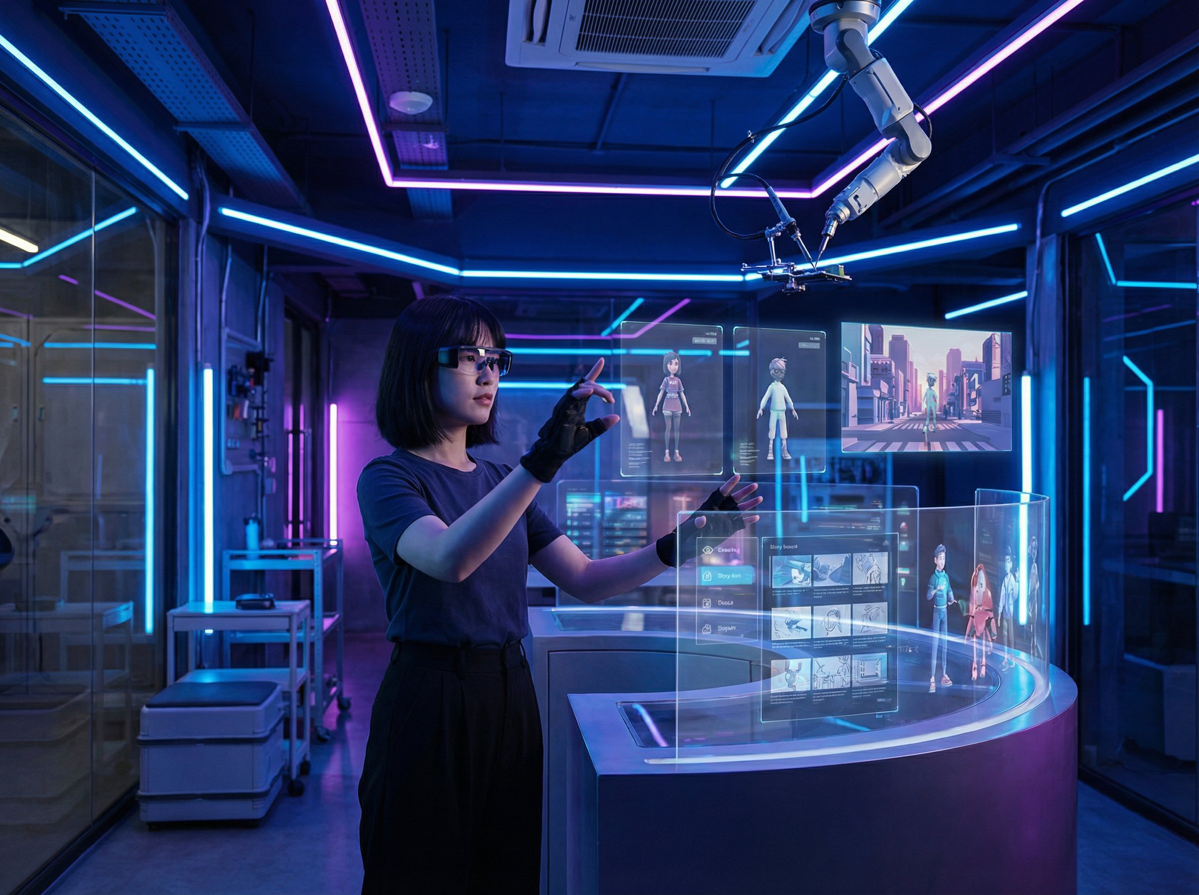 免费看片AI赋能动漫创作